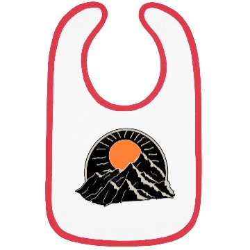Discover The mountain and sun Bibs