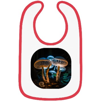 Discover Magic Mushroom Bibs