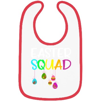 Discover Easter Squad Family Matching Easter Day Bunny Egg Bibs