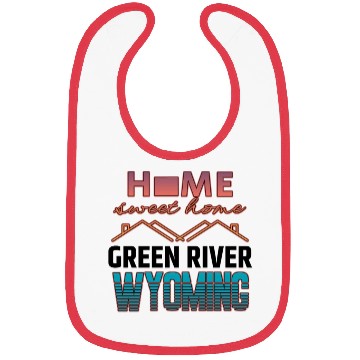 Discover Green River Wyoming Home Sweet Home Bibs