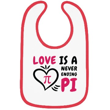 Discover Pi Day Love Pi Symbol Mathematics Number Bibs