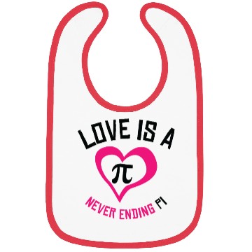 Discover Pi Day Love Pi Symbol Mathematics Number Bibs