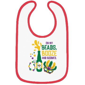 Discover Mardi Gras Carnival Mask Beer Beads Boobies Bibs