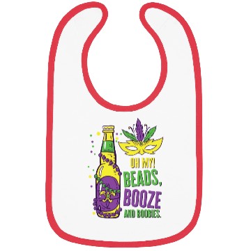 Discover Mardi Gras Carnival Mask Beer Beads Boobies Bibs