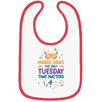 Discover Mardi Gras Carnival Tuesday Beer Drinking Party Bibs
