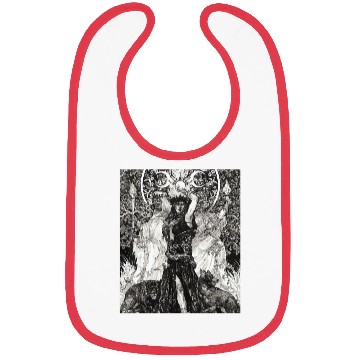 Discover The Goddess Hecate Tarot Card Triple Wiccan Pagan Bibs