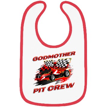 Discover Godmother Pit Crew Race Car Birthday Party Racing Bibs