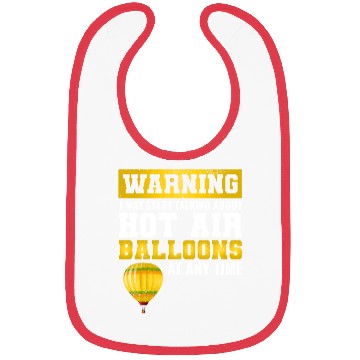 Discover Hot Air Ballooning Hopper Balloon Ride Balloonist Bibs