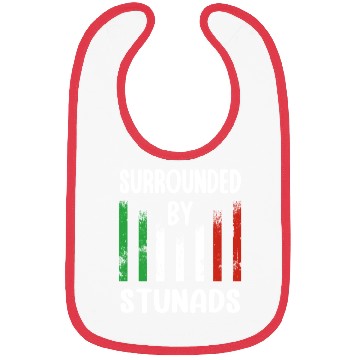 Discover Surrounded By Stunads Italian Pride Italy Flag Bibs
