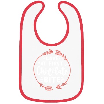 Discover Love At First Chocolate Bite Bibs