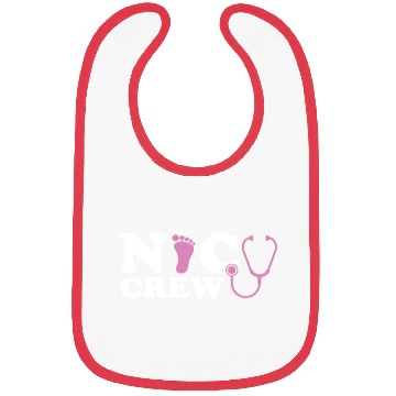 Discover Funny NICU Crew Bibs