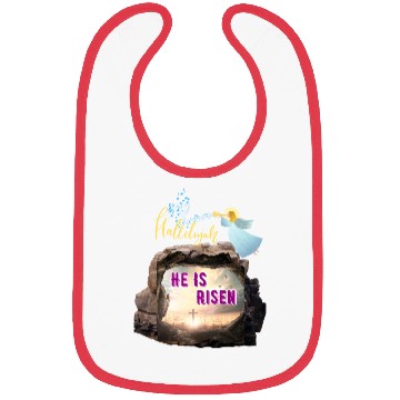 Discover He Is Risen- Hallelujah Bibs