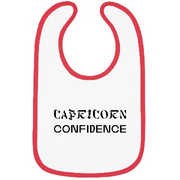 Discover Capricorn Confidence Bibs