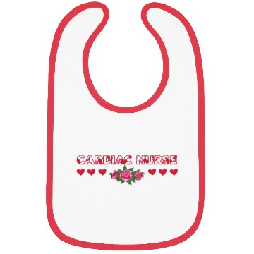 Discover Cute Cardiac Nurse Apparel Bibs