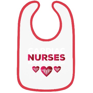 Discover Funny Cardiac Nurse Saying Bibs