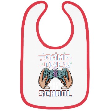 Discover Video Game Controller Back To School Bibs