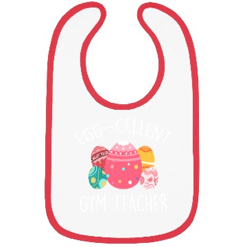 Discover Egg-Cellent Gym Teacher Bibs
