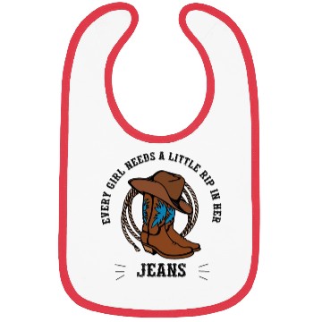 Discover Every Girl Needs A Little Rip In Her Jeans Bibs