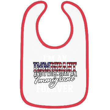 Discover US Immigrant Indigenous USA Immigrants america Bibs
