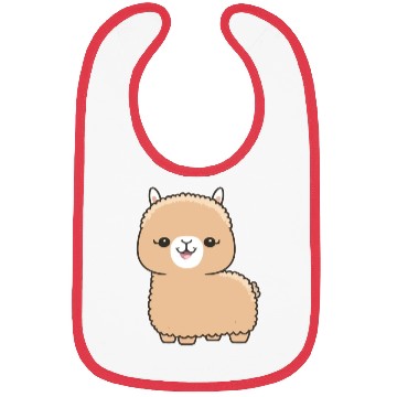 Discover cute cartoon albaca Bibs