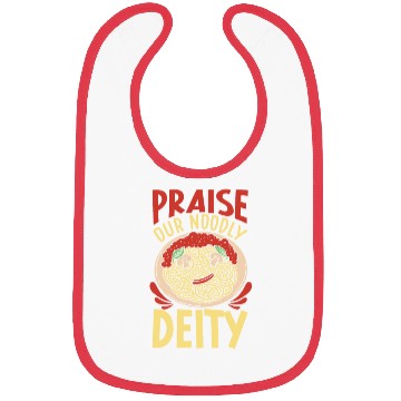 Discover Atheist Atheism Flying Spaghetti Pastafarianism Bibs