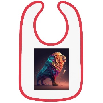 Discover lion Bibs