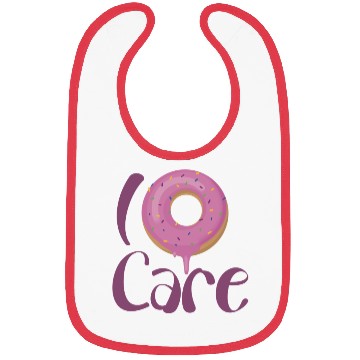 Discover I donut care Bibs