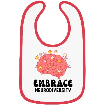Discover Embrace Neurodiversity Bibs