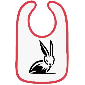 Discover Sweet Easter Bunny Rabbit Portrat Bibs