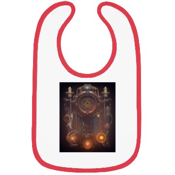 Discover Steampunk AI design Bibs