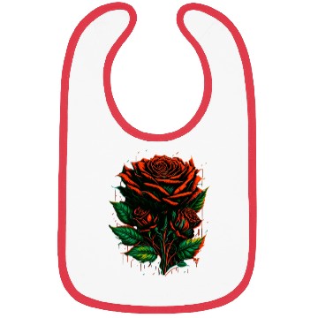 Discover Red rose Bibs