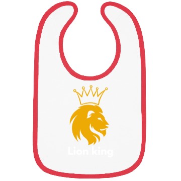 Discover lion King Bibs
