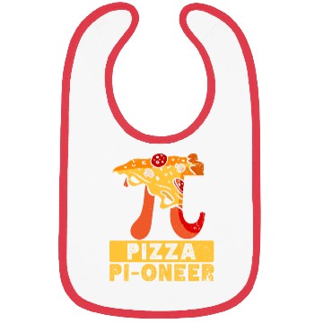 Discover Pi Day Pizza Pi Symbol Math Number Bibs