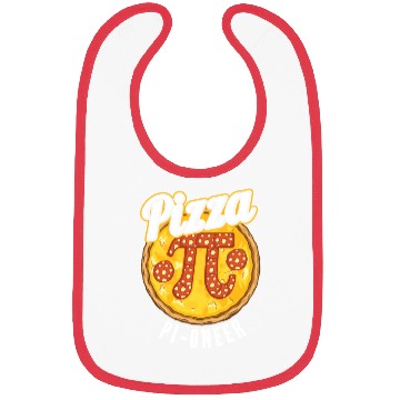 Discover Pi Day Pizza Pi Symbol Math Number Bibs
