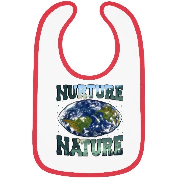 Discover Nurture Nature Advocacy Environmental Awareness Bibs