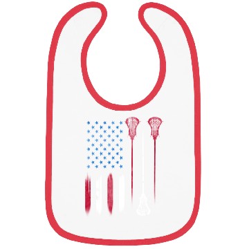 Discover Us Flag Colors Lax Usa Lacrosse Bibs