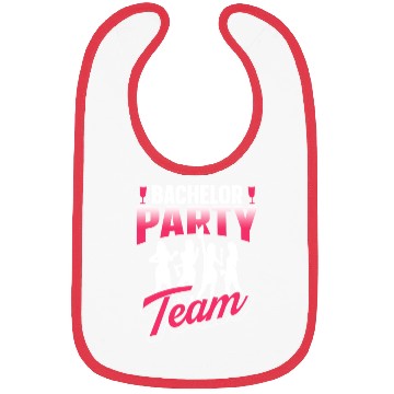 Discover Bachelor Party Team Bride Groom Bibs
