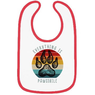 Discover everything is pawsibile (possible) Bibs