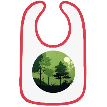 Discover Beautiful Green Nature Camping Bibs