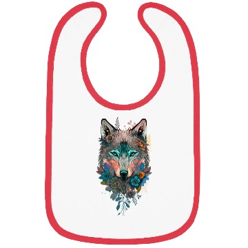 Discover Cute Wolf Bibs