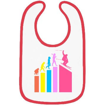 Discover Retro Evolution Ski Skiing Skier Bibs