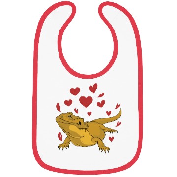 Discover Animal Bearded Dragon Lover Reptile Bearded Dragon Bibs