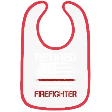 Discover Retired Firefighter Us Flag Bibs