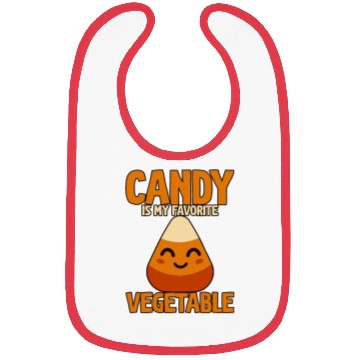 Discover Candy Is My Favorite Vegetable Bibs
