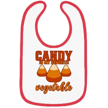 Discover Candy Is My Favorite Vegetable 4 Bibs