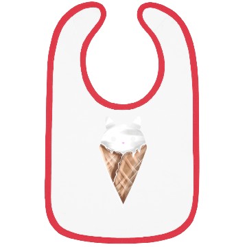 Discover Sweet Easter Bunny Ice Cream Cone On Easter Bibs