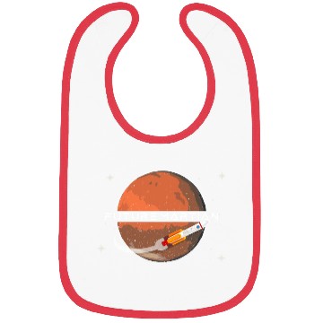 Discover Future Martian Mars Planet Space Lover Bibs