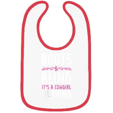 Discover Boots And Bling It's A Cowgirl Thing Bibs