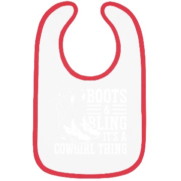 Discover Boots And Bling It's A Cowgirl Thing Bibs