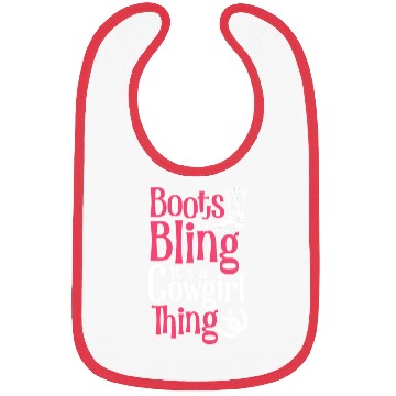 Discover Boots And Bling It's A Cowgirl Thing Bibs